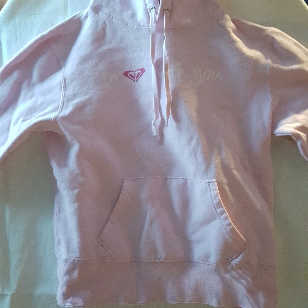 Pink Roxy hoodie